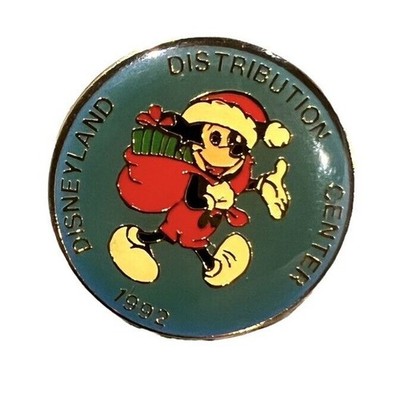 1992 Disney Parks Disneyland Distribution Center Pin Christmas