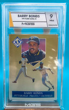 1991 Ultra Gold #1 Barry Bonds Grade 9 MINT