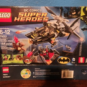 Lego Batman Man-bat Attack 76011 Box Only DC Comics Super Heroes