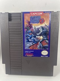 Nintendo Mega Man 3 (NES, 1990) - Styrofoam + GAME + Box Tested Works