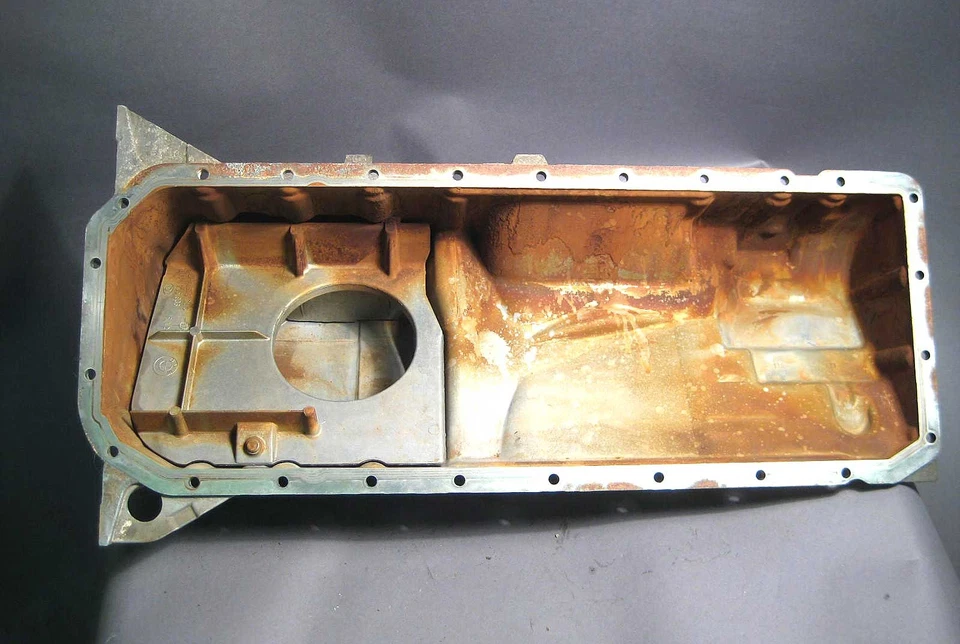 BMW E36 M52 S52 Z3 1996-2000 cárter de motor de cárter de aceite 323i 328i M3 M3.2 usado OEM ///M Foto 3 de 3