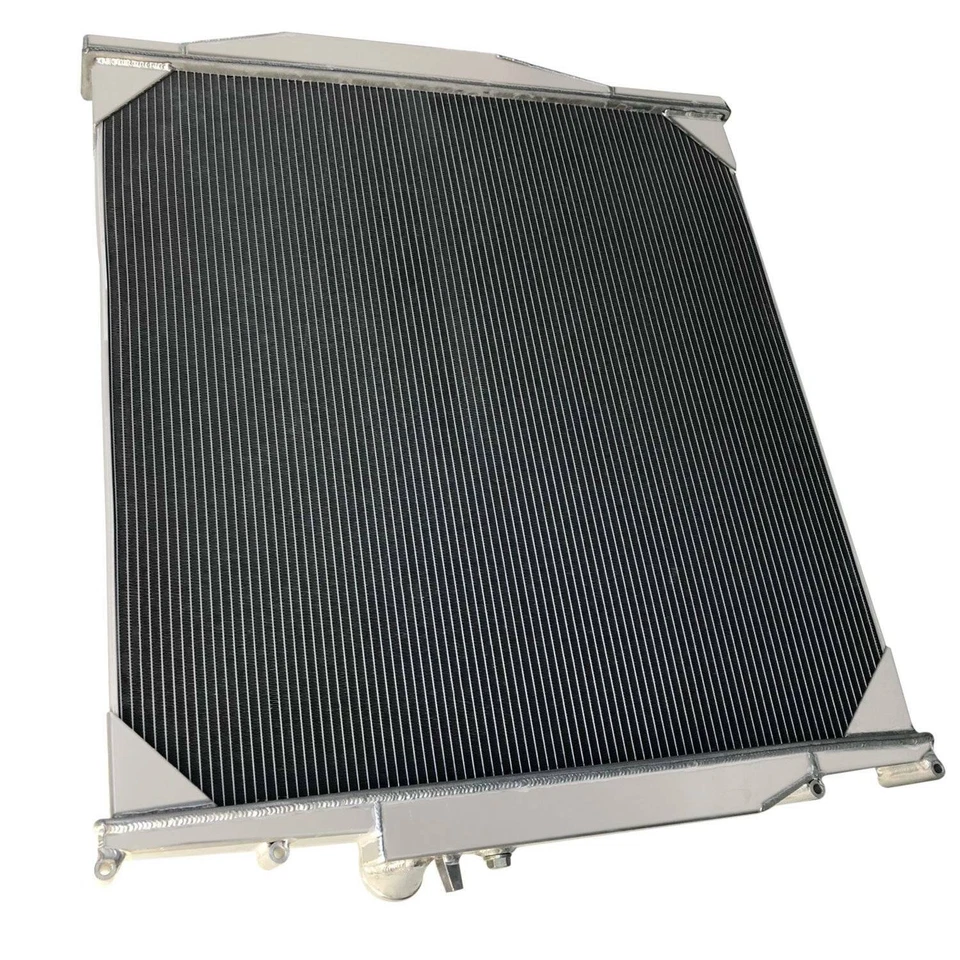 3Rows Radiator For Volvo VNL VN VNM w/ Oil Cooler US Foto 3 de 4