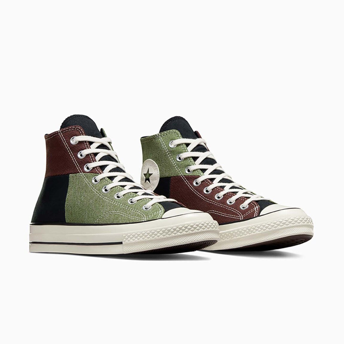 パーマン New CONVERSE Mens CHUCK 70 CRAFTED PATCHWORK A04509C BLACK M