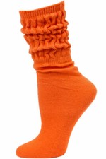 Millennium Kid's Slouch Socks - 1 Pair - Orange