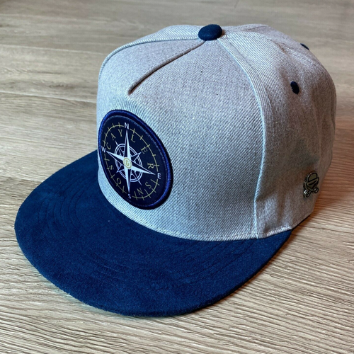 COMPASS SnapBack Hat w Pin Cap 
