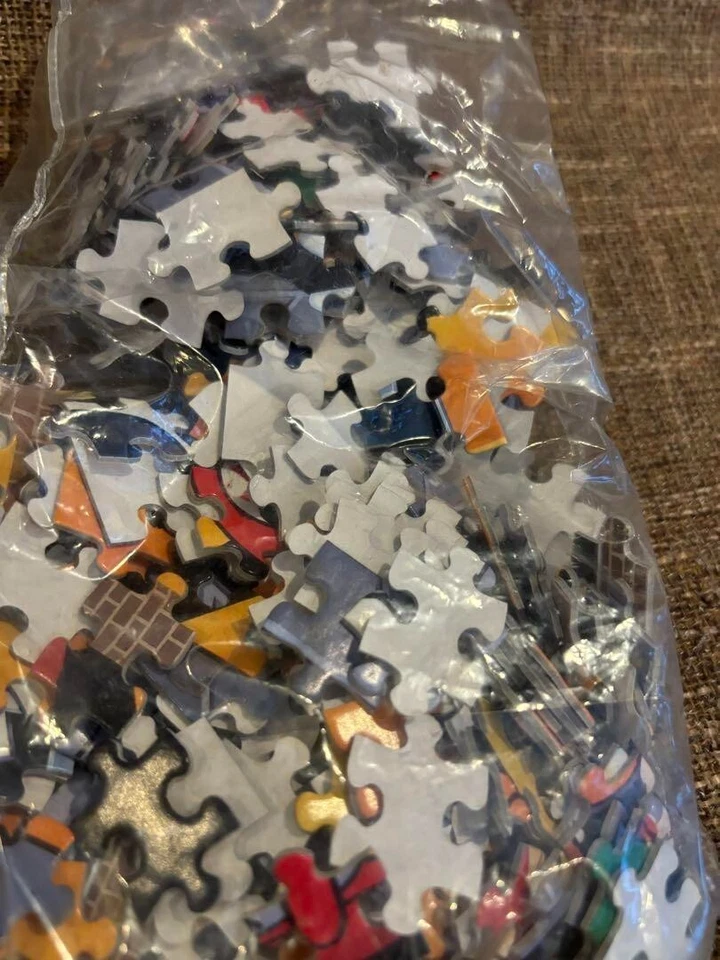 Super Mario Kart 252 Jigsaw Puzzle Sealed TAKARA 90s Nintendo Japan - Image 4 of 4