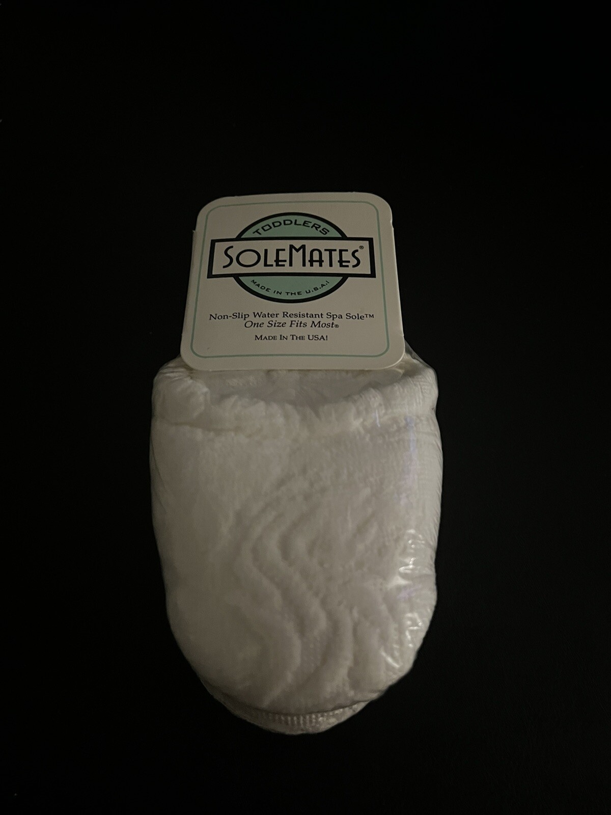 SAOLA SoleMates Vintage Bambini Antiscivolo Spa Sole OSFM Nuovo Mai