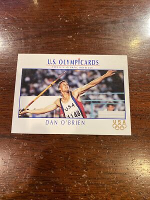 1992 Impel Olympicards Dan O Brien #89 Track and Field