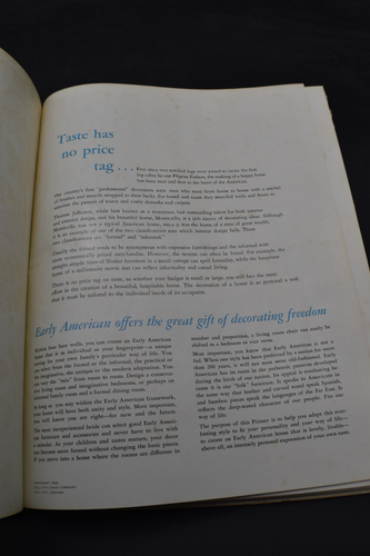 Tell City Primer of Early American Home Decorating Guide Book - Picture 3 of 21