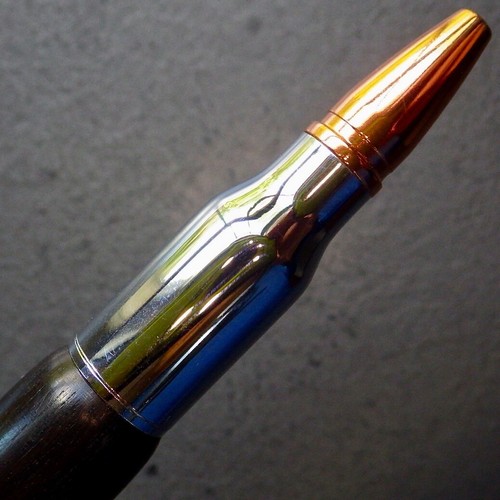 New PSI CP 8000 BULLET Thirty-Aught-Six 30.06 Rollerball Pen•Wood•FREE US Ship - Picture 3 of 5