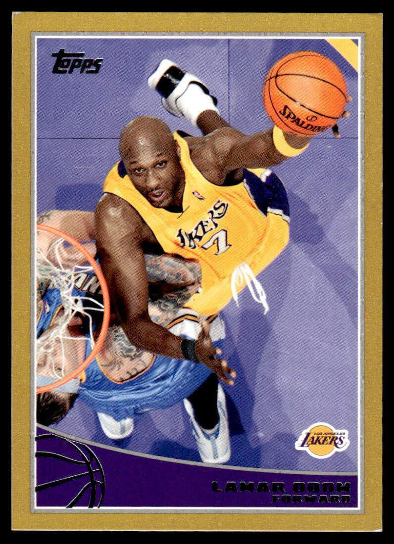 2009-10 Topps #127 Lamar Odom Gold #/2009