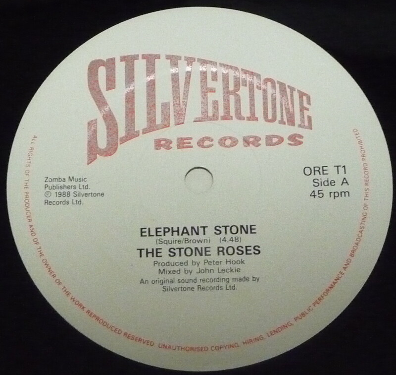 THE STONE ROSES『ELEPHANT STONE』LP レコード THE STONE ROSES ELEPHANT STONE UK12
