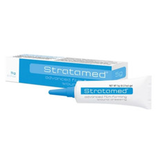 Stratamed Advanced Film-Forming Wound Dressing Gel 5g Prevent Scaring Scars Red