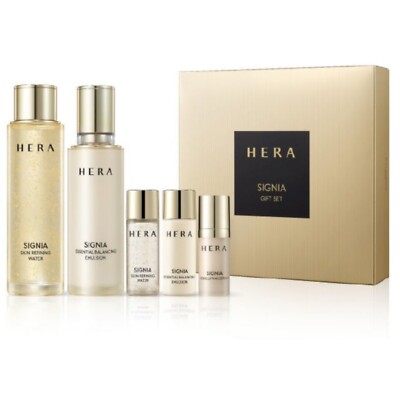 Hera Signia Refining Water 180ml & Essential Balancing Emulsion 150ml K-Beauty