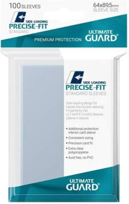 Ultimate Guard Precise-Fit Side-Loading 100 Kartenhüllen Inner Sleeves MTG Pokem