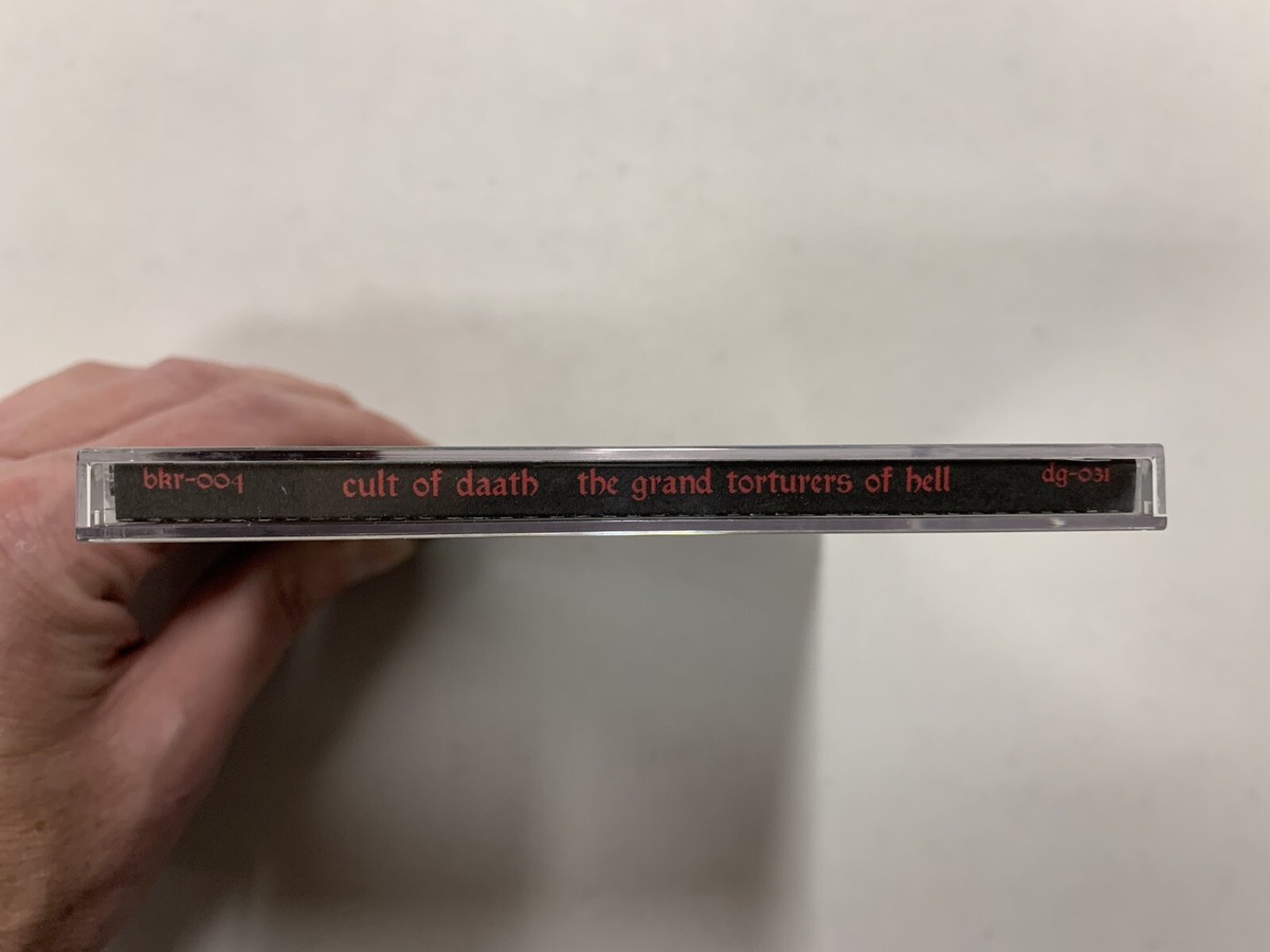 Cult Of Daath ブラックメタル　blackl Cult Of Daath - The Grand Torturers Of Hell CD Deathgasm Records