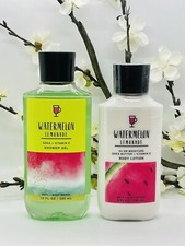 Bath and Body Works Watermelon Lemonade Shower Gel, Body Lotion 2-Piece Set