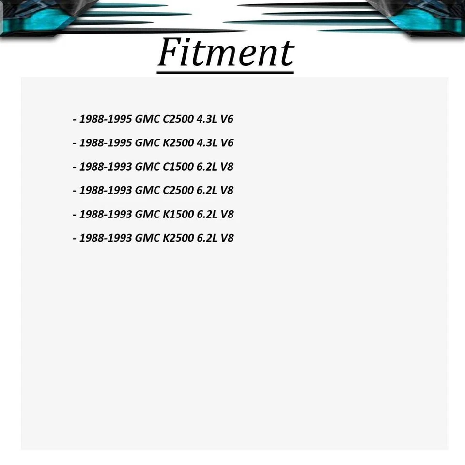 Kit de reparación de pinza de freno delantera Carlson 2x para GMC C1500 6,5 L 1994-1997 Foto 4 de 4