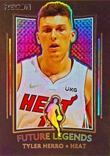 Tyler Herro 2021-22 Recon Basketball Future Legends Insert Holo Card #16 Heat