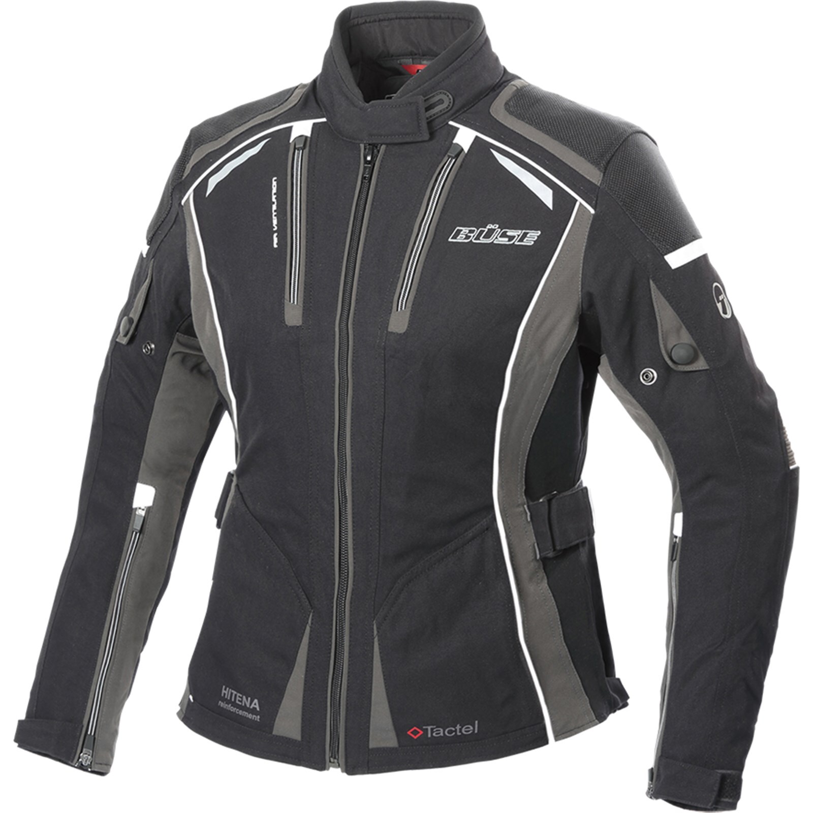 Büse Ladies Motorcycle Jacket Size 40 Linda Textile Waterproof Black