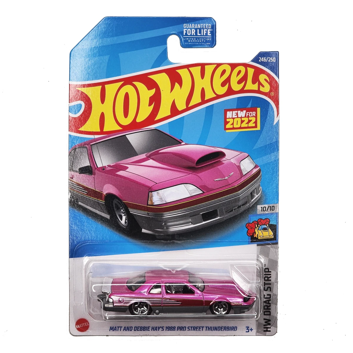HOT WHEELS Hays 1988 Pro Street Thunderbird Ford T Bird HW Drag Strip HCT25 2022