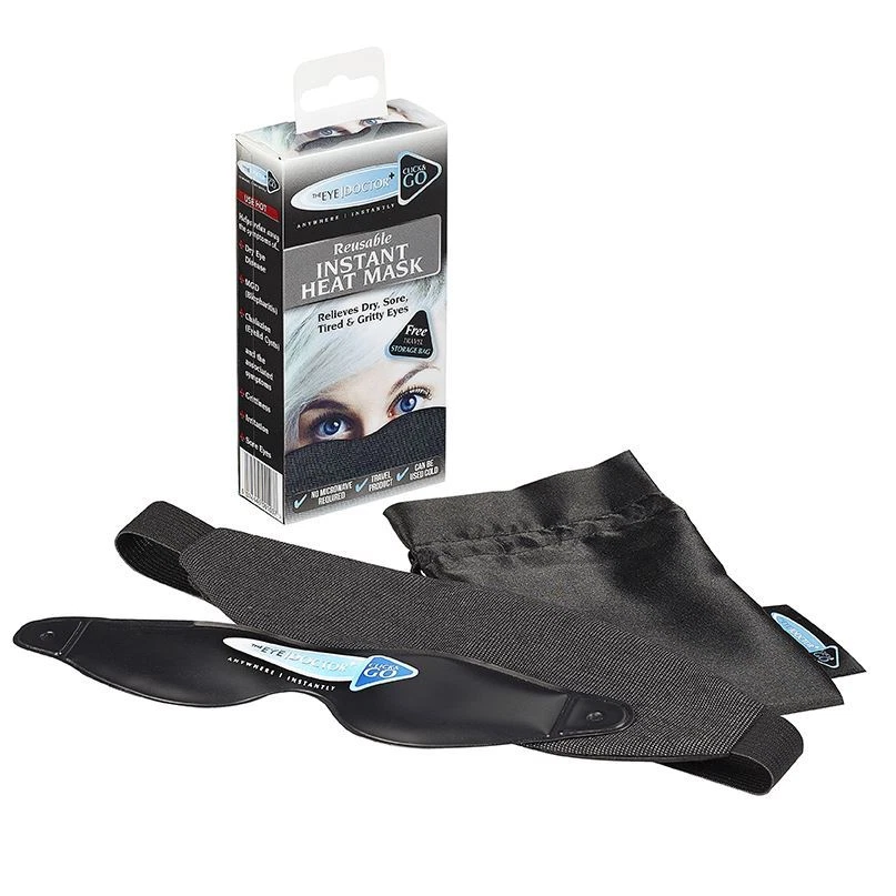 THE BODY DOCTOR LTD The Eye Doctor Click & Go Reusable Instant Heat Mask for Dry Sore Eyes