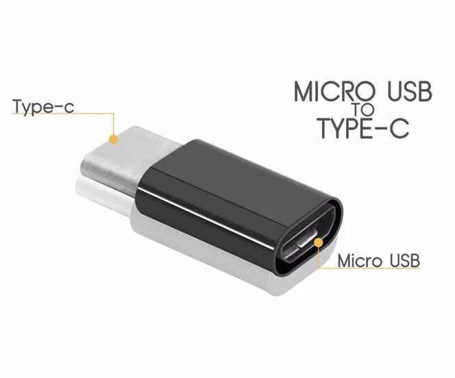(2-PACK) Micro USB to USB C 3.1 Type C Cable Adapter For S8 S9 S10 S20 S21 S22 - Image 3 of 4