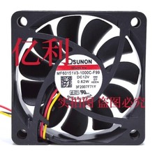 SUNON MF60151V3-1000C-F99 12V 0.62W 6CM 6015 Axial Cooling Fan