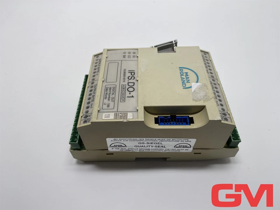 Man Roland Digitales Ausgangsmodul IPS.DO-1 output module 16.86926-0015 - Bild 3 von 4