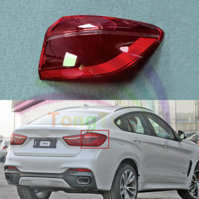 Right Outer Side Rear Tail Light Lens Cover For BMW X6 F16 X6M F86 2015-2019