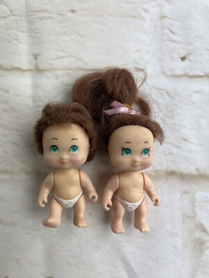 VTG 1990 Tyco Quints Baby Doll Red Hair #4 Boy #5 Girl 2.25'' Lot Replacement