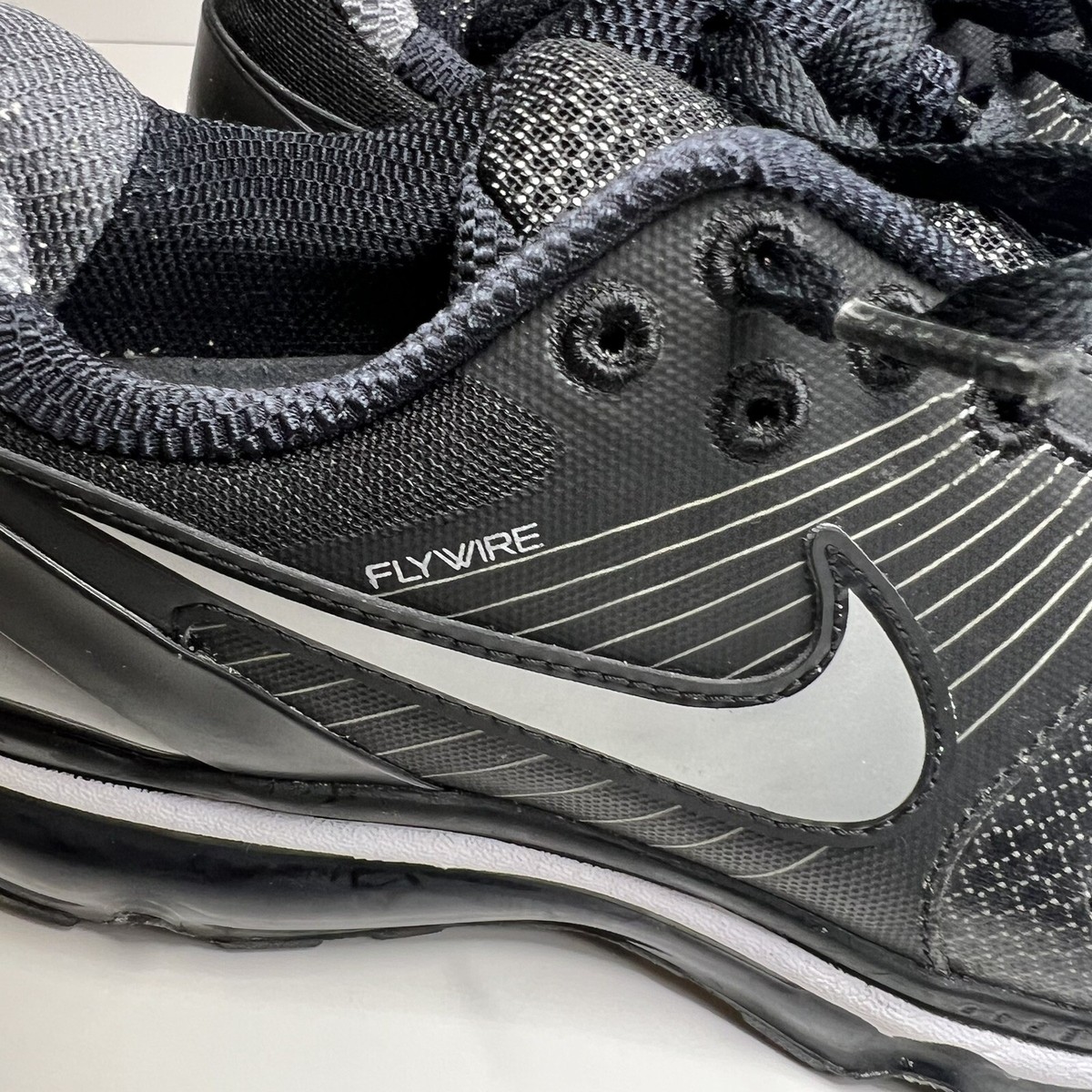 専用です☆ Nike Air Max Flywire Black Size 8.5 Women's 386374-004 Black