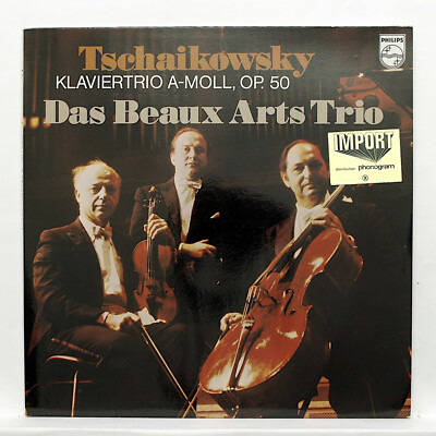 BEAUX ARTS TRIO   TCHAIKOVSKY piano trio op.50   PHILIPS 6500132 LP NM