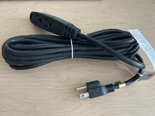 Heavy Duty Cable 15' Power Extension Cord Cable 3-Outlet E302500 FL-110C UL