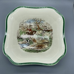 英国製 希少 SPODE 【THE HUNT】ハンティングシーン プレート 大 英国製 希少 SPODE 【THE HUNT】ハンティングシーン プレート 大