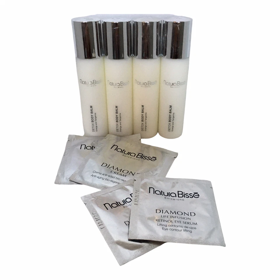 2 件天然 Bisse 钻石霜 & 2 件 Life Infusion 视黄醇眼部精华样品套装 — 第 2/4 张图片