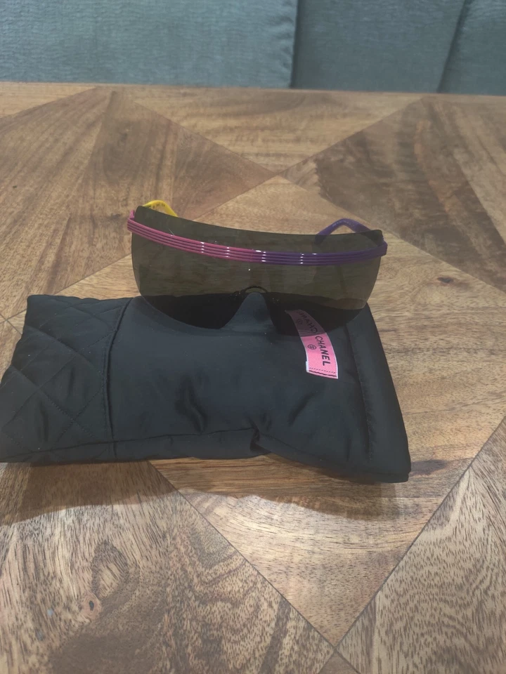 CHANEL SHield sunglasses New