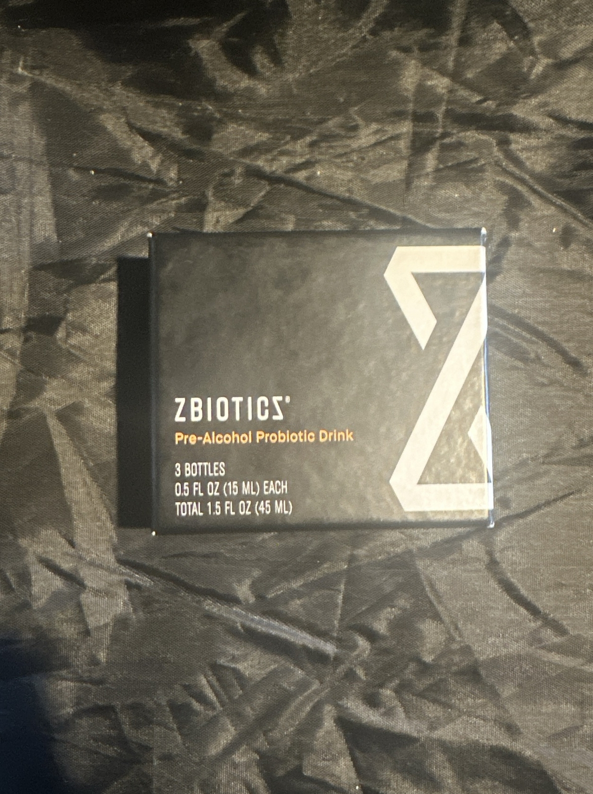 ZBIOTICS PREALCOHOL PROBIOTIC DRINK FOR HANGOVERS 3 BOTTLES Exp 11/