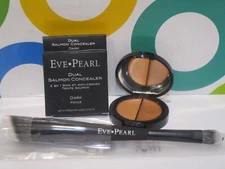 EVE PEARL ~ DUAL SALMON CONCEALER  & BRUSH ~ DARK ~ 0.16 OZ
