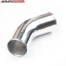 45 Degree 4" OD Aluminum Mandrel Bend Turbo Intercooler Pipe Tubing L=300MM