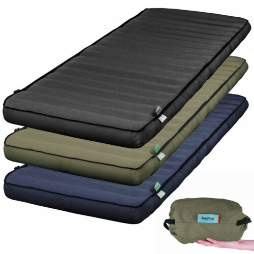 HUMAN COMFORT Air Bed Chatou Isomat Box Mattress Guests 100% Cotton - Picture 1 of 44