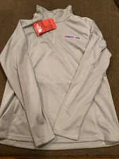 North Face Womens Quarter Zip Tech Fleece  Large New With Tags Amerigas Logo