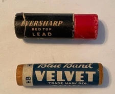 Blue Band Velvet #37 & Eversharp Refill Leads American Pencil Co. sealed