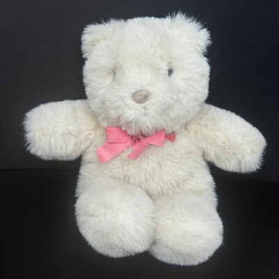 Plush Creations Let Me Be Your Teddy Bear Stuffed Animal Red Heart Wind Up Song
