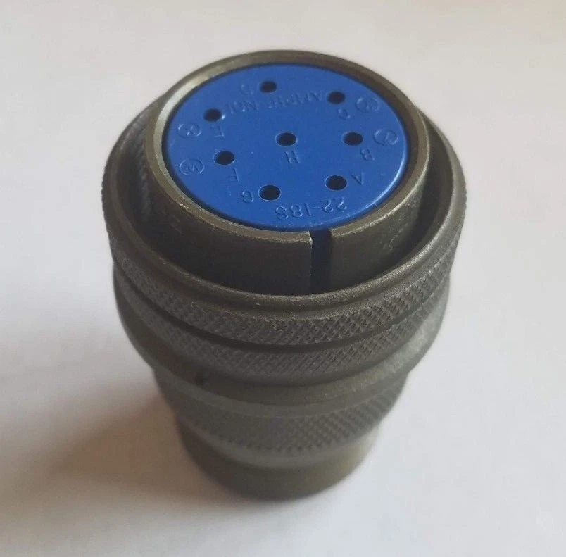 Amphenol Circular Connector 8 Pin Female Plug Electrical MS3106A22-18S - Image 2 of 4