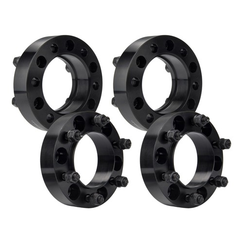 1.5'' 6 Lug Black Hubcentric Wheel Spacers Adapters 6x5.5 Fits for Toyota Tacoma - Picture 21 of 21