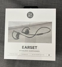 NEW BANG & OLUFSEN B&O EARSET PREMIUM WIRELESS EARBUDS - BLACK- SEALED