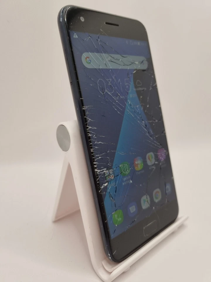 Asus Zenfone 4 Z01KDA Blue Unlocked 64GB 5.5" 12MP Android Smartphone Cracked - Image 2 of 4