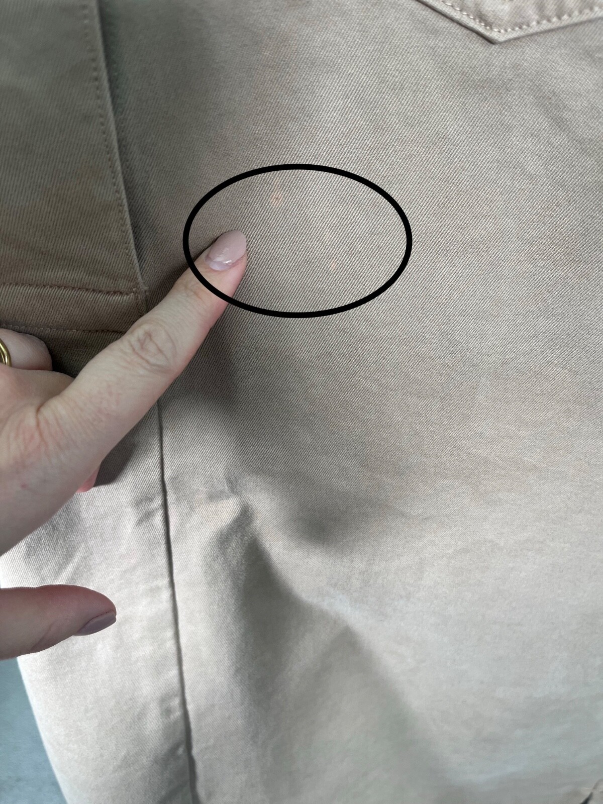 TOAST Beige Long Sleeve Smock Chore 1/4 Button Dress UK 14