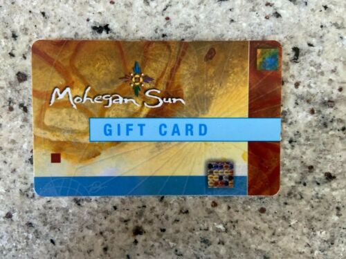 Mohegan Sun Gift Card- $400 for $350 - Will provide card # to verify on